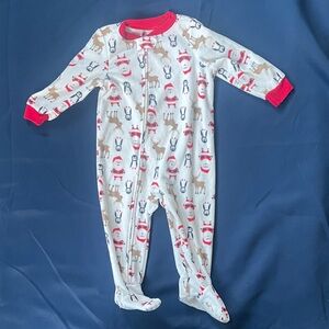 12M fuzzy Christmas sleeper